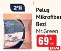 MR. GREEN PELUŞ MİKROFİBER BEZİ 2'Lİ fiyat ve kampanya bilgisi